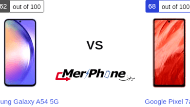 معركة الهواتف الذكية: Samsung Galaxy A54 5G يواجه Google Pixel 7a