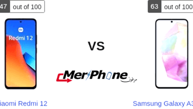 دراسة مقارنة: Xiaomi Redmi 12 ضد Samsung Galaxy A35 5G