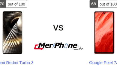 مراجعة فنية: مقارنة دقيقة بين Xiaomi Redmi Turbo 3 و Google Pixel 7a