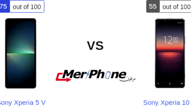 جدول مقارنة بين Sony Xperia 5 V و Sony Xperia 10 V