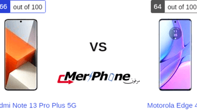 مختبر الابتكار: مقارنة Xiaomi Redmi Note 13 Pro Plus 5G و Motorola Edge 40