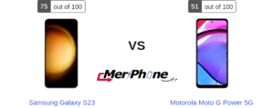 هاتف Samsung Galaxy S23 ضد Motorola Moto G Power 5G