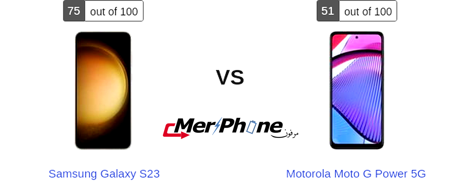 دراسة مقارنة متعمقة: Samsung Galaxy S23 أم Motorola Moto G Power 5G؟