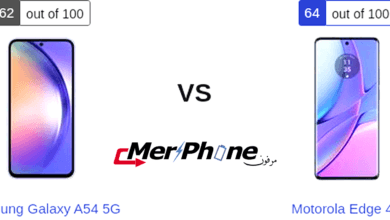 مراجعة علمية متقدمة: Samsung Galaxy A54 5G أم Motorola Edge 40؟