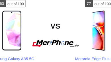 تقييم علمي: خصائص Samsung Galaxy A35 5G مقابل Motorola Edge Plus (2023)