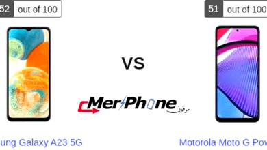 دليل المفاضلة التقنية: Samsung Galaxy A23 5G مقابل Motorola Moto G Power 5G