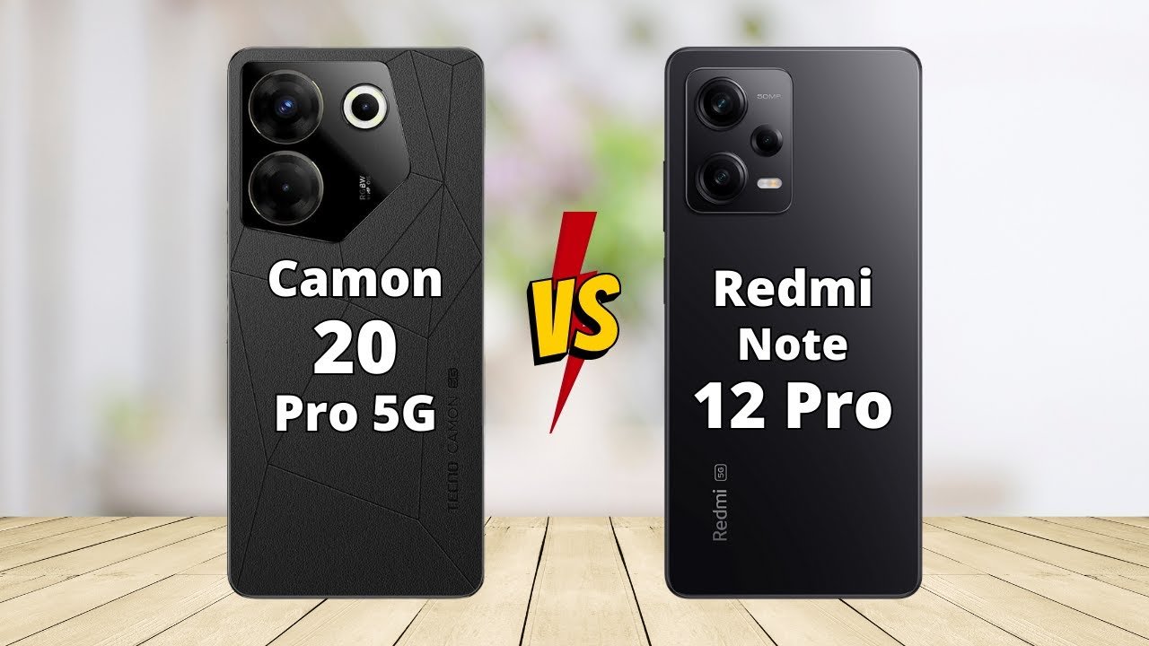 مقارنة هاتف: Xiaomi Redmi Note 12 ضد Tecno Camon 20