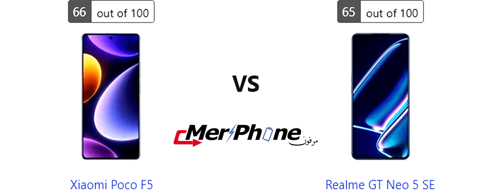 دراسة مقارنة متكاملة: Xiaomi Poco F5 أو Realme GT Neo 5 SE؟