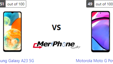 تحليل دقيق للابتكارات: Samsung Galaxy A23 5G و Motorola Moto G Power 5G