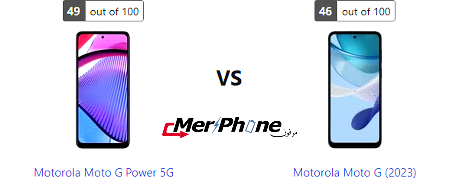مراجعة متخصصة للهواتف: Motorola Moto G Power 5G مقابل Motorola Moto G (2023)