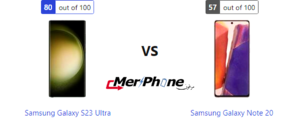 مقارنة شاملة: Samsung Galaxy S23 Ultra ضد Samsung Galaxy Note 20