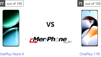 دليل المفاضلة التقنية: OnePlus Nord 4 مقابل OnePlus 11R