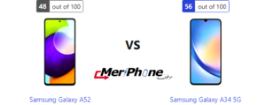 هاتف Samsung Galaxy A52 ضد Samsung Galaxy A34 5G