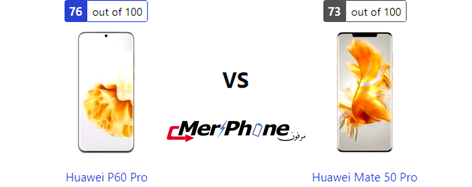 مراجعة متخصصة للهواتف: Huawei P60 Pro مقابل Huawei Mate 50 Pro