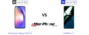 مقارنة شاملة: Samsung Galaxy A54 5G ضد OnePlus 11
