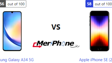 مراجعة علمية متقدمة: Samsung Galaxy A34 5G أم Apple iPhone SE (2022)؟