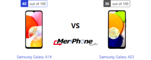مقارنة هاتف: Samsung Galaxy A14 ضد Samsung Galaxy A03