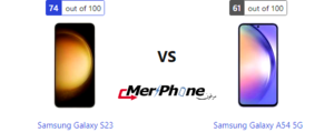 مقارنة هاتف: Samsung Galaxy S23 ضد Samsung Galaxy A54 5G