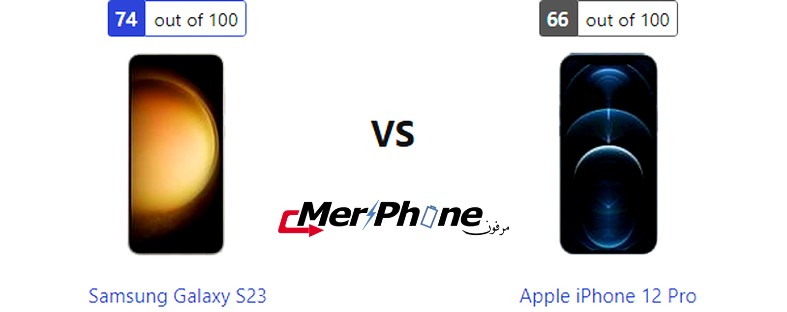 مراجعة علمية: Samsung Galaxy S23 ضد Apple iPhone 12 Pro