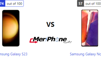 مراجعة متخصصة للهواتف: Samsung Galaxy S23 مقابل Samsung Galaxy Note 20
