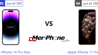 مواصفات Apple iPhone 14 Pro Max مقابل Apple iPhone 11 Pro Max