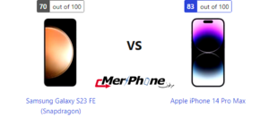 مقارنة شاملة: Samsung Galaxy S23 FE (Snapdragon) ضد Apple iPhone 14 Pro Max