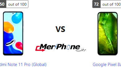 مقارنة استراتيجية: Xiaomi Redmi Note 11 Pro (Global) يتحدى Google Pixel 8a