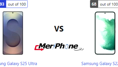 دراسة تقنية شاملة: Samsung Galaxy S25 Ultra يتحدى Samsung Galaxy S22 Plus