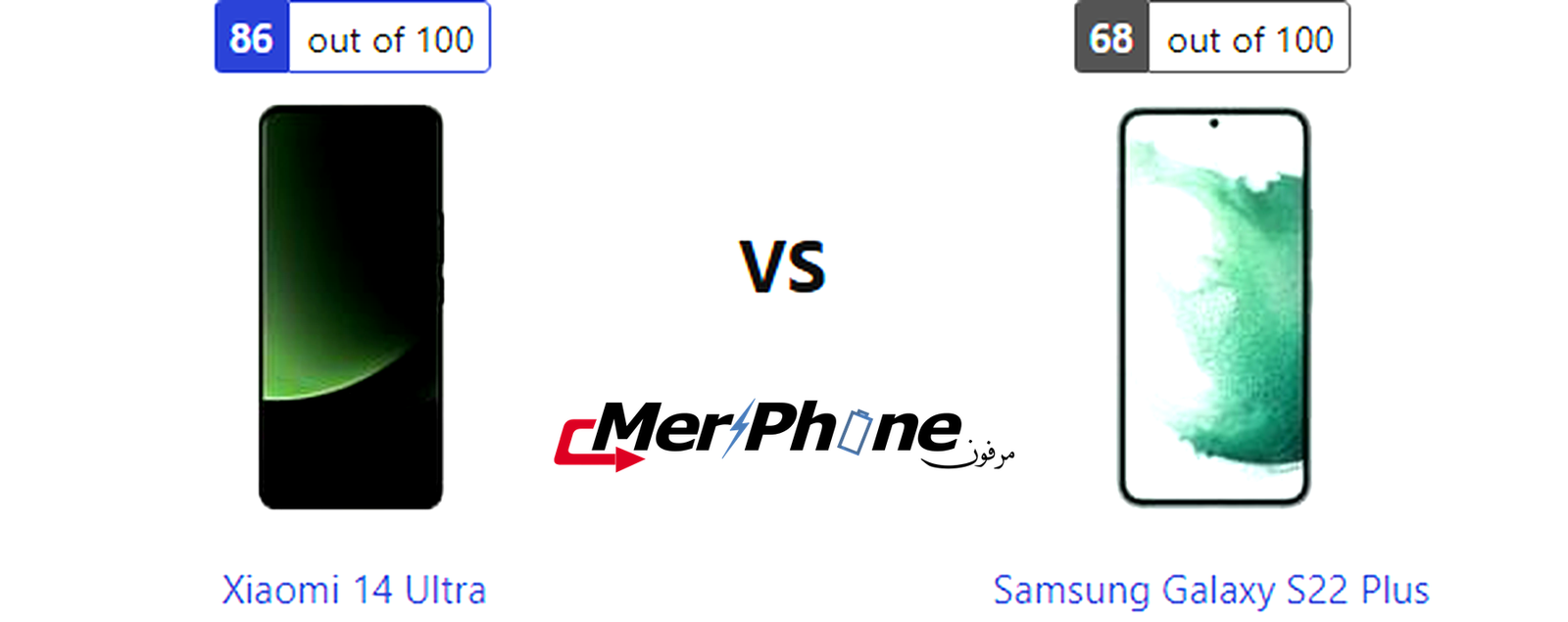 تقييم علمي دقيق: مواصفات Xiaomi 14 Ultra و Samsung Galaxy S22 Plus