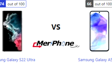 مراجعة استراتيجية متكاملة: Samsung Galaxy S22 Ultra يقابل Samsung Galaxy A55 5G