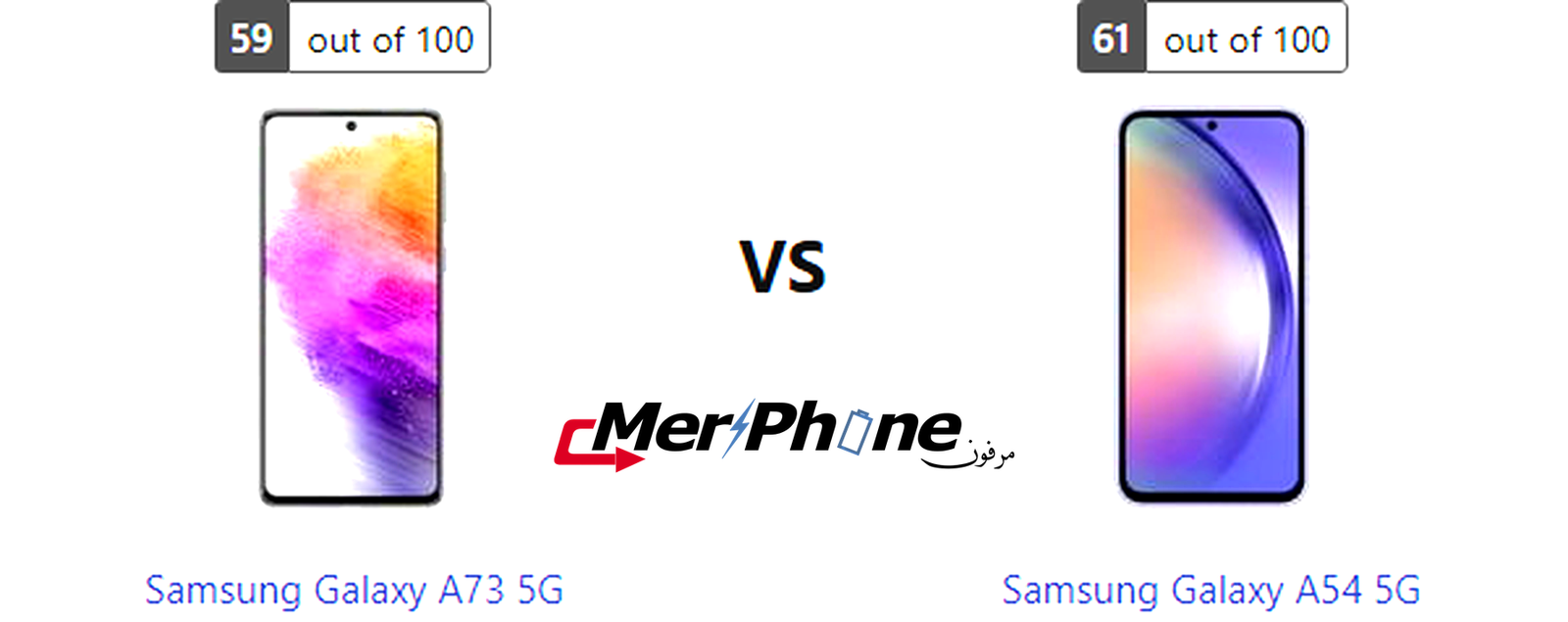 مختبر الابتكار: مقارنة Samsung Galaxy A73 5G و Samsung Galaxy A54 5G