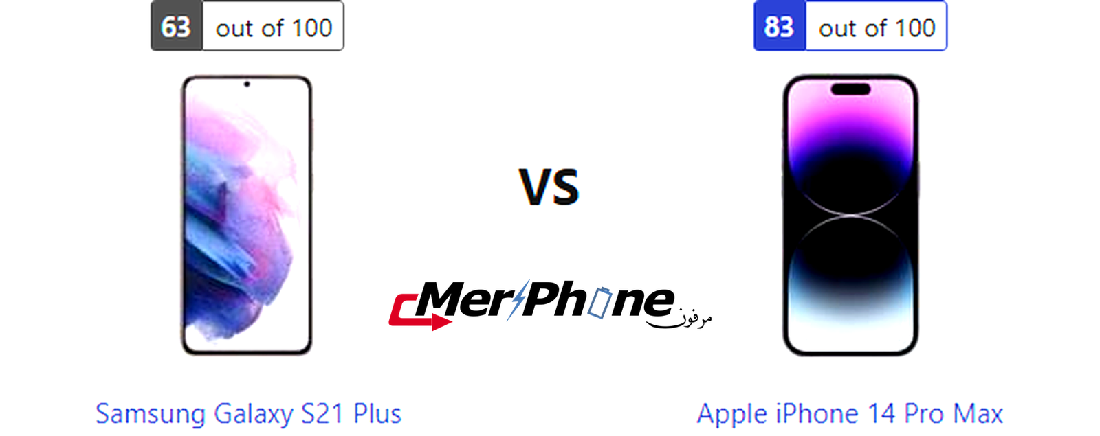 تحليل عميق للمواصفات: Samsung Galaxy S21 Plus مقابل Apple iPhone 14 Pro Max
