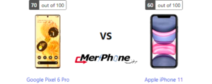 هاتف Google Pixel 6 Pro ضد Apple iPhone 11