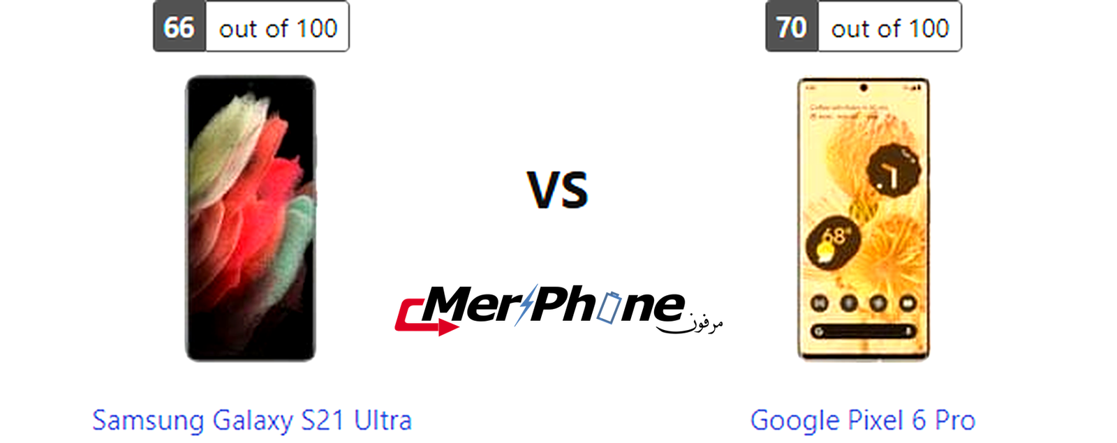 معركة الابتكار التقني: Samsung Galaxy S21 Ultra يواجه Google Pixel 6 Pro