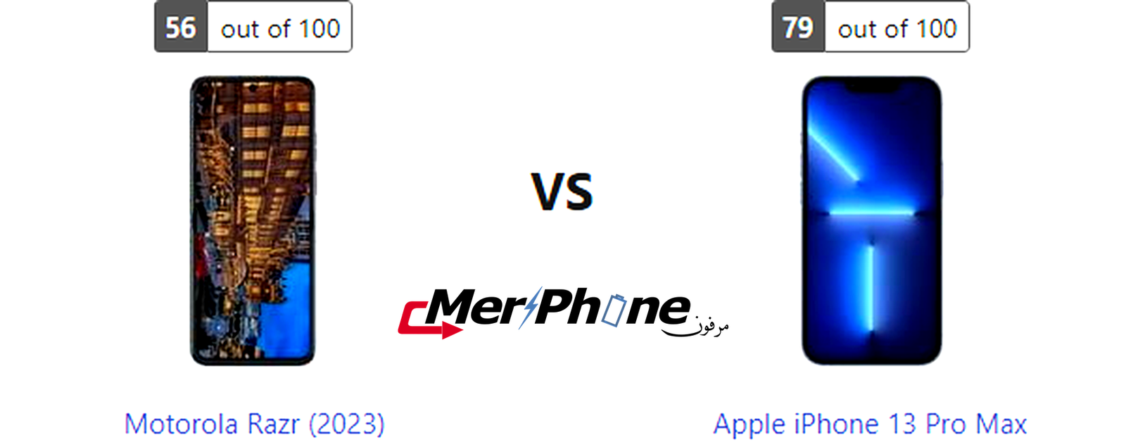 تقييم علمي متخصص: خصائص Motorola Razr (2023) يواجه Apple iPhone 13 Pro Max