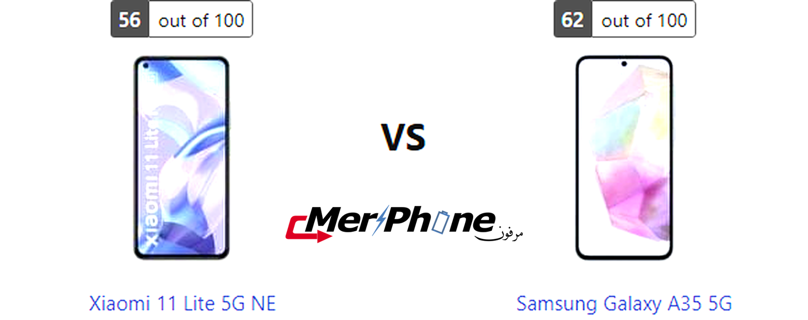 دليل الاختيار التكنولوجي: مقارنة Xiaomi 11 Lite 5G NE و Samsung Galaxy A35 5G