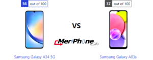 هاتف Samsung Galaxy A34 5G ضد Samsung Galaxy A03s