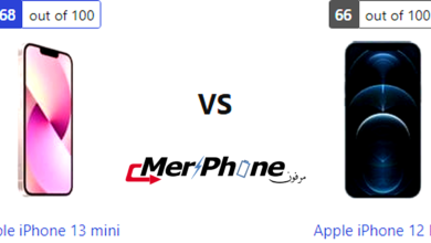 جدول مقارنة تفصيلي لهاتفي Apple iPhone 13 mini و Apple iPhone 12 Pro