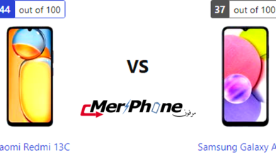 مقارنة تشبع الألوان في الفيديو لـ Xiaomi Redmi 13C و Samsung Galaxy A03s