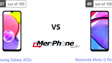 مقارنة جودة المكالمات في Samsung Galaxy A03s و Motorola Moto G Power 5G
