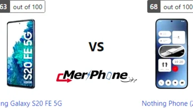مقارنة تعدد المستخدمين في Samsung Galaxy S20 FE 5G و Nothing Phone (2a)
