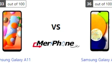 صورة توضح مركز التحكم في Samsung Galaxy A11 و Samsung Galaxy A03