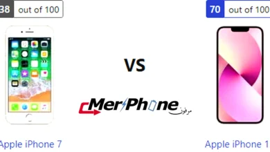 مقارنة سرعة الغالق في الكاميرا لـ Apple iPhone 7 و Apple iPhone 13