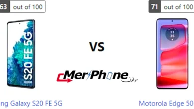 صورة توضح وضع الألعاب في Samsung Galaxy S20 FE 5G و Motorola Edge 50 Pro