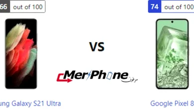 مقارنة الويدجت في الشاشة الرئيسية لـ Samsung Galaxy S21 Ultra و Google Pixel 8