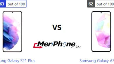 صورة توضح مقاومة الماء في Samsung Galaxy S21 Plus و Samsung Galaxy A35 5G