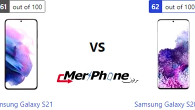 صورة توضح دعم الجيل الخامس 5G في Samsung Galaxy S21 و Samsung Galaxy S20 Plus