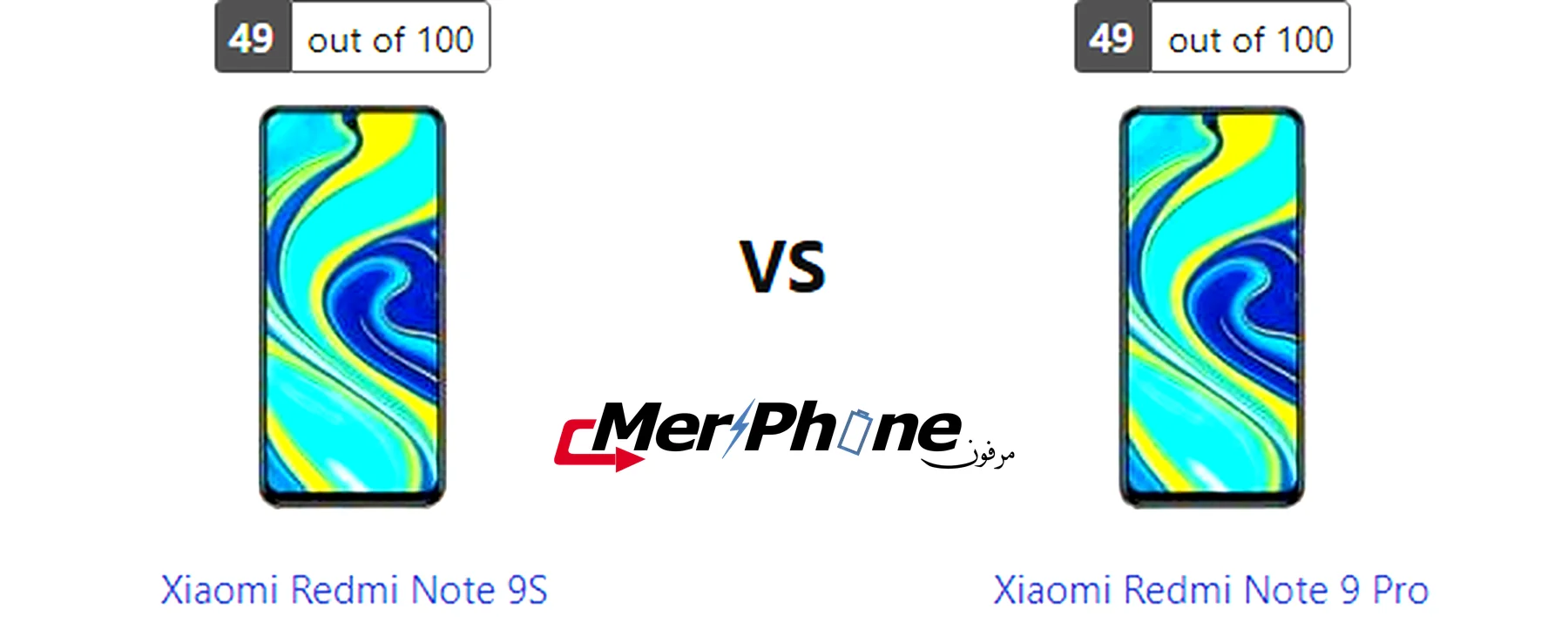 مقارنة الحرارة أثناء اللعب في Xiaomi Redmi Note 9S و Xiaomi Redmi Note 9 Pro