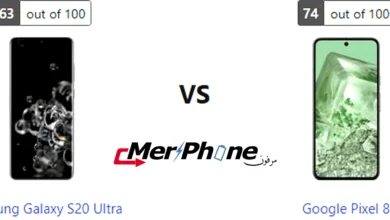 صورة توضح تسجيل الشاشة في Samsung Galaxy S20 Ultra و Google Pixel 8