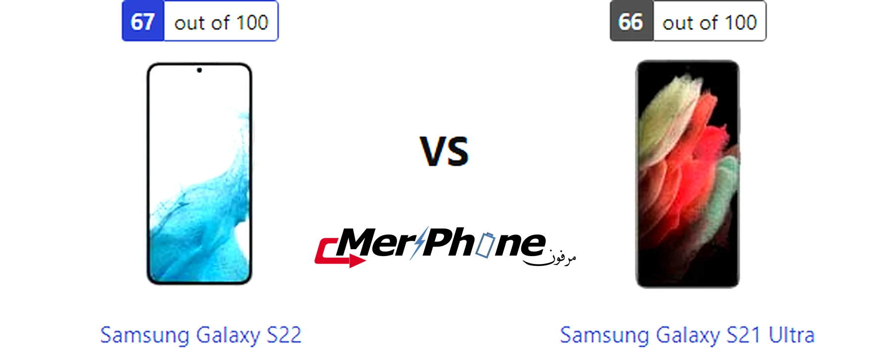 صورة توضح التفاصيل الدقيقة في الصور لـ Samsung Galaxy S22 و Samsung Galaxy S21 Ultra